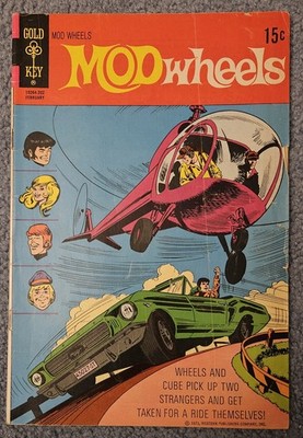 Mod Wheels #5 1972 VG Read Cond, Cover Crease, Light Yellowing  See Pics!