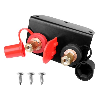 Remote Battery Jumper Terminals Battery Charging Post Battery Terminals Reloc...