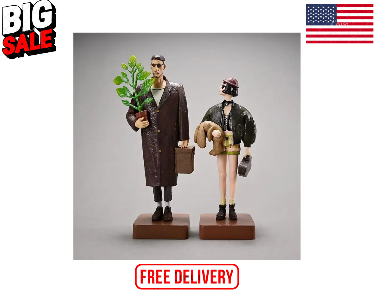 Leon and Mathilda The Professional Movie Action Figures Statue