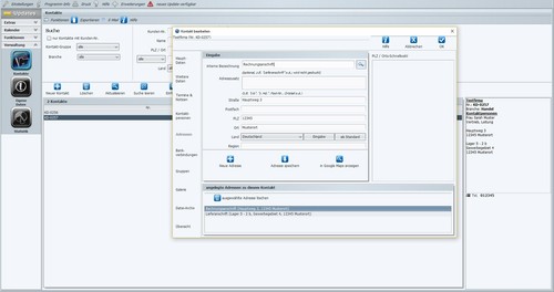 Software Programm zum Adressen, Kontakte und Termine verwalten ohne Folgekosten - Picture 4 of 5