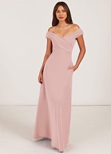AZAZIE Evita Dress in Dusty Rose Size A0
