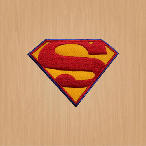 embroidery patch, Iron on sew on patch, superhero patch, Superman patch - Picture 1 of 1