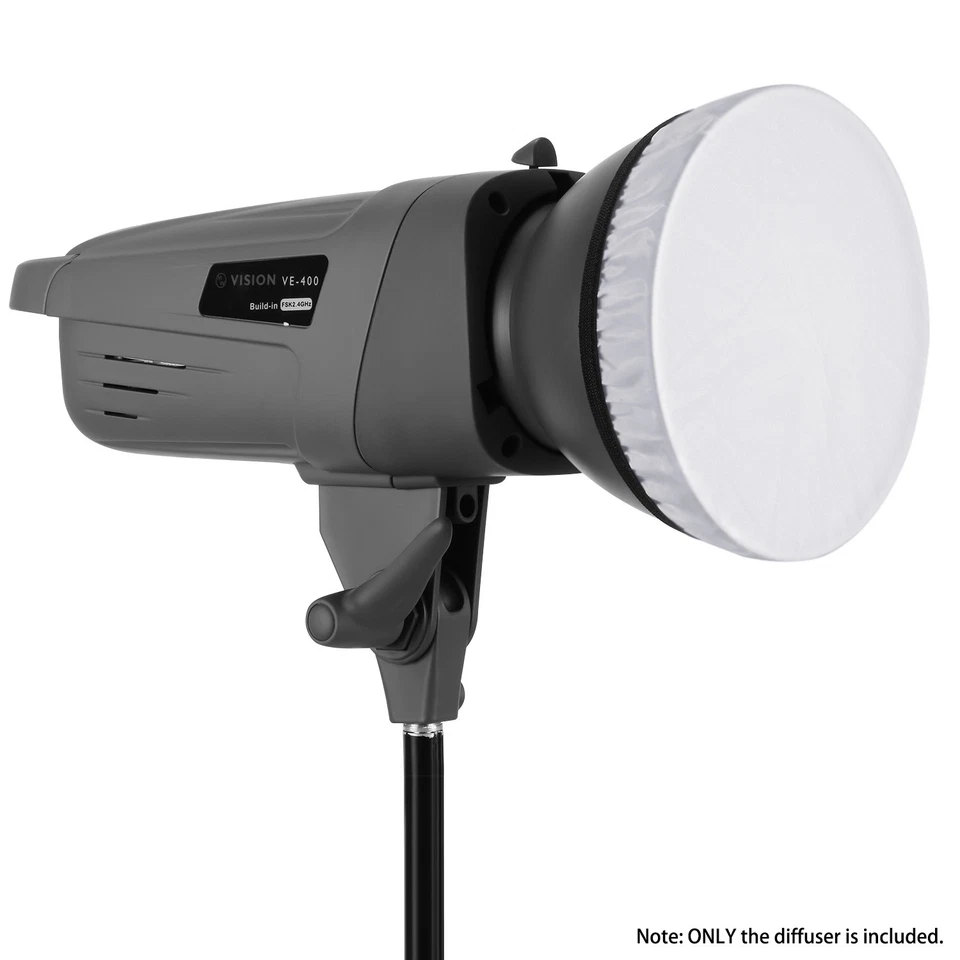 Neewer Studio 2-Pack 7" Soft White Diffuser Sock, Softens the Light Output - Image 4 of 4