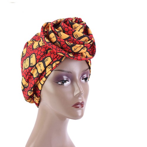 Große Blume Turban afrikanische Haube muslimische Frauen Hijab Mütze Kappe Mützen Haarausfall - Bild 22 von 28