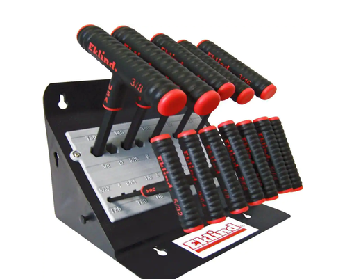 11-Piece SAE T-Handle Hex Key Allen Wrench Set 5/64 to 3/8 in. - Picture 3 of 4