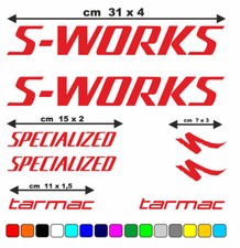 Kit adesivi in vinile per del telaio bici mtb S-Work Specialized