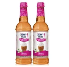 Jordan's Skinny Syrups, Sugar Free Flavoring Syrup, Vanilla, 25.4 Fl Oz (2 Pack)