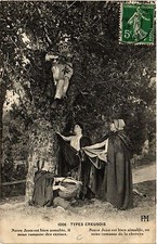 CPA Au Pays Creusois - Notre Jean est bien aimablo - Folklore - Types (483355)