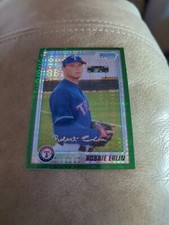 2010 Bowman Chrome Prospects Retail Green X-Fractor Robbie Erlin #BCP219