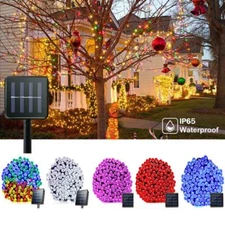 Halloween Lights 39Ft 100 LED Outdoor String Lights with 8 Modes Party Decor