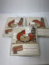 Paddington Bear Window Valance by Trend Lab 56" x 15" NEW IN PACKAGE 3 Nursery