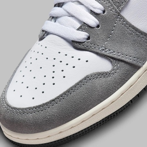 Nike Air Jordan 1 Retro High OG ‘Washed Black’ GS 5Y (6.5W) Casual Sneakers New✅ - Picture 7 of 8