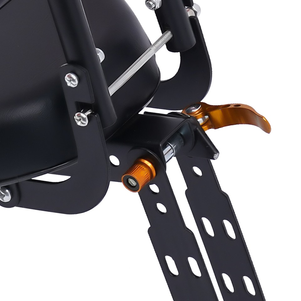 FrontMounted Child Bicycle Safety Seat Baby Bike Carrier Saddle With