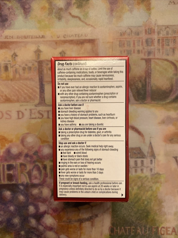 Walgreens Extra Strength alívio da dor de cabeça 80 geltabs compare com Excedrin ~ 12/2026 - Imagem 4 de 4