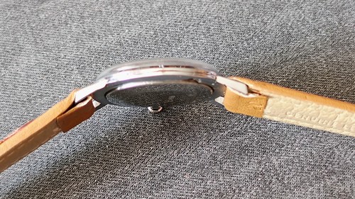 LUCH USSR Vintage Soviet CCCР ultra slim watch Men's DressStyl - Picture 9 of 15