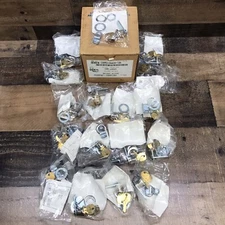 National Cabinet Lock C8052 5 Disk Cam Lock *17 Pcs Keyed Alike *Unused Surplus*