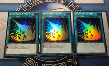 *** 3X LIGHTNING STORM 3X *** SUPER RARE 1ST EDITION RA01-EN061 MINT/NM YUGIOH!