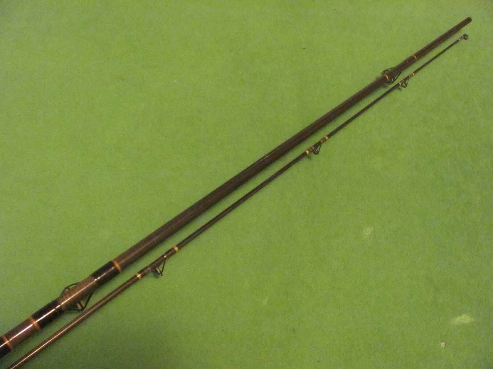 VINTAGE CUSTOMMADE FEATHERLIGHT 7' 8" MOOCHING 2PIECE FISHING ROD eBay