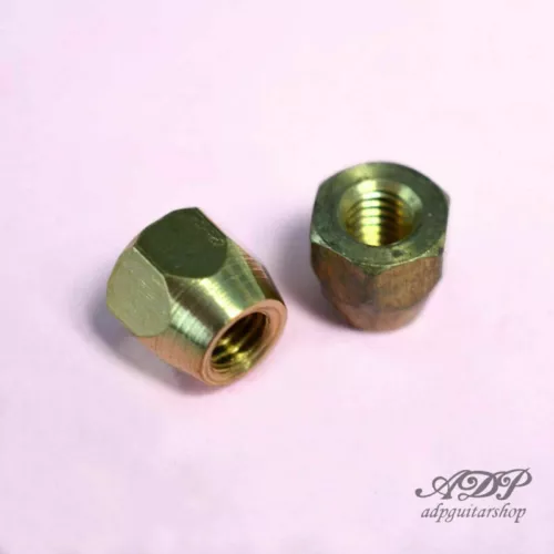 2 Gibson Guitars TrussRod Brass Nut Hex 5/16 (10-32) 8mm