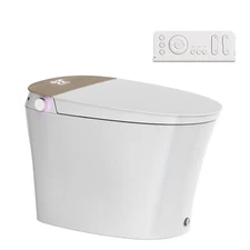 Smart Bidet Toilet with Auto Flush Heated Seat,Warm Water,Digital Display