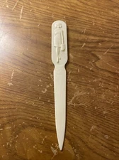 Fuller Brush Company Letter Opener Man Woman With Briefcase Vintage USA