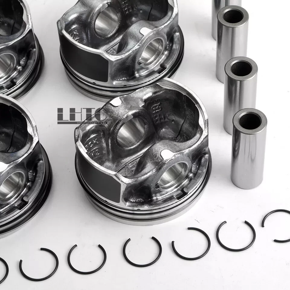 4x Pistons Rings Set 83.01mm +0.5mm Φ21mm for Audi A4 VW Skoda CDN CAE CCZ 2.0T - Image 3 of 3