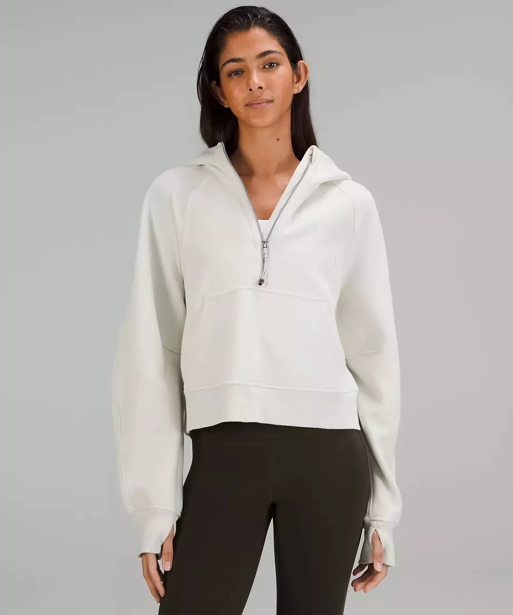 Scuba Oversized Half-zip Hoodie