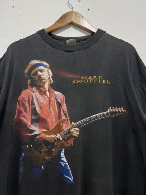 1996  Mark Knopfler Dire Straits Band Black Unisex Tshirt Vtg S-5XL KH13415