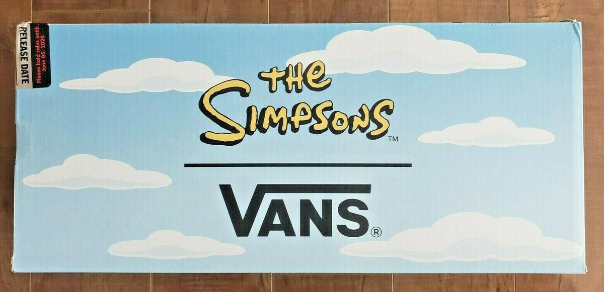 VANS ERA x THE SIMPSONS Itchy & Scratchy Skate Shoes Men Sz US 12