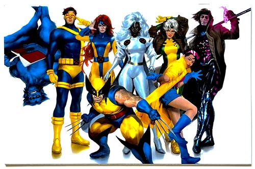 X-MEN #30 MIGUEL MERCADO TEAM EXCLUSIVE VIRGIN VARIANT 2024 MARVEL COMICS NM