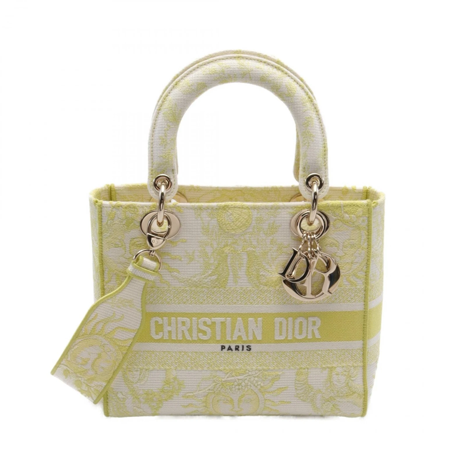 Christian Dior LADY D LITE Sac fourre tout bandoulière moyen main M0565OECQ02I toile