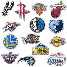 NBA Team Color Auto Emblem By Team ProMark -Select- Team Below