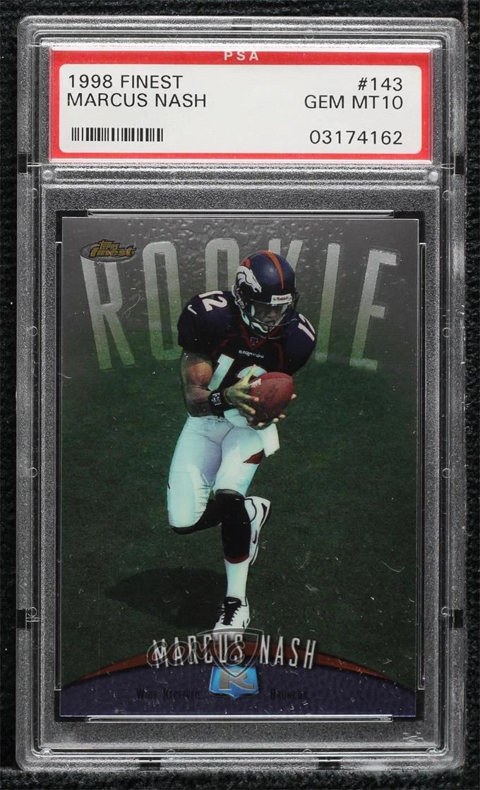 Marcus Nash Finest #143 Base