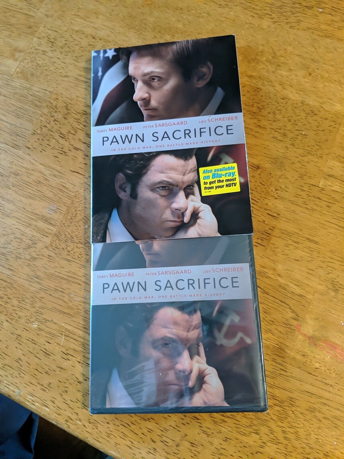 Pawn Sacrifice DVD Toby MaGuire Peter Sarsgaard Liv Schreiber