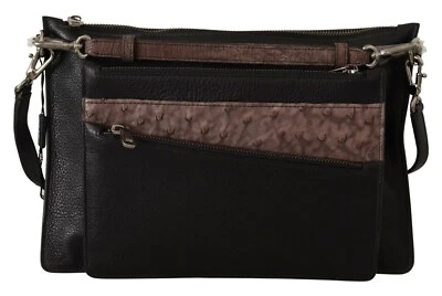 Sac DOLCE & GABBANA Alta Sartoria bandoulière en cuir exotique noir PRIX CONS... - Photo 1/4