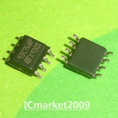 50 PCS M93C76-WMN6TP SOP-8 93C76WP 93C76 SMD MICROWIRE serial access EEPROM Chip