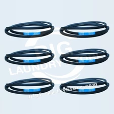 6 Pcs (6x) 3V750 Belt for Wascomat W124 Washers - Part # 900750 (PERFECT FIT)
