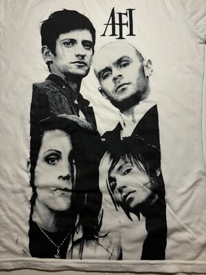 AFI Decemberunderground VTG Band Tee T Shirt Women's XS A Fire