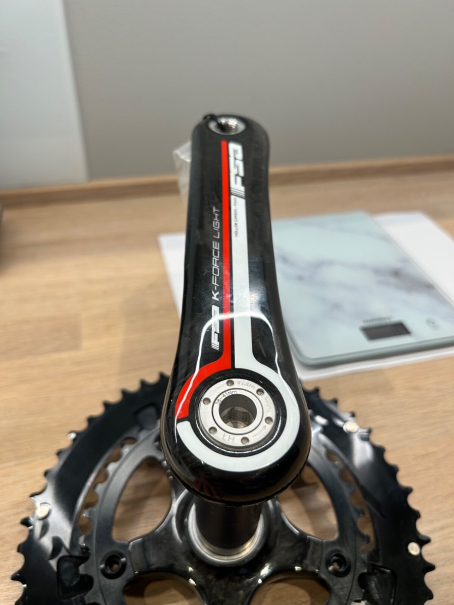 FSA-KFORCE LITE カーボンクランク　50/34t アーム172.5 NEW FSA K-Force Light BB Right 50-34T Compact Carbon Crank
