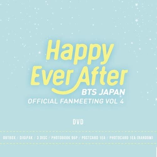 BTS JAPAN OFFICIAL FANMEETING VOL 4 Happy Ever After DVD Excellent