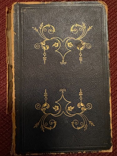 Cover of Imitation of Christ a'Kempis 1844 edition