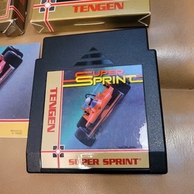 Super Sprint Nintendo NES CIB Complete in Box Tengen