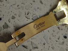 Cartier Santos Deployment Clasp 18k  Stainless Steel Original 10mm  1Link Used