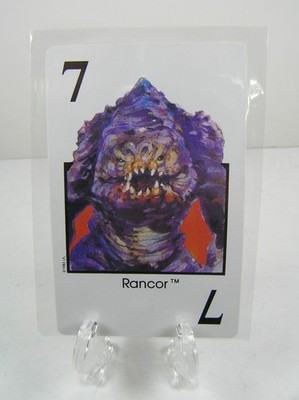 Parker Brothers Play for Power Star Wars Return of the Jedi Game Card #7 Rancor