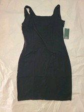 Women s Sleeveless Seamed Bodycon Dress Wild Fable Black Size Medium