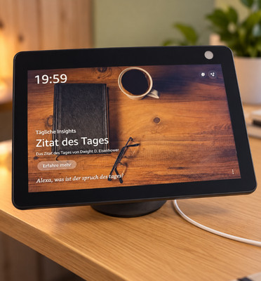 Amazon Echo Show 10 3. Generation Alexa Smart Display Anthrazit