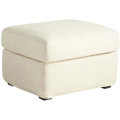 Cyan Design 11450 Sovente 19 inch White Ottoman - Picture 1 of 4