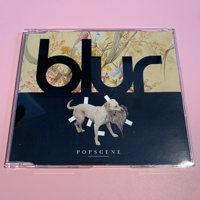 Blur - Popscene (CD, 1992) 2 TRK PROMO Disc *VERY RARE* EX -Please Read Descrip-