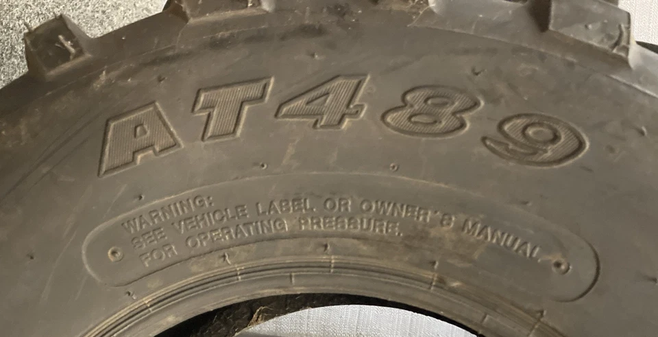 NEUMÁTICO NUEVO GENUINO CARLISLE AT489 25X10-12 TL 4 CAPAS ATV Foto 2 de 4