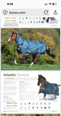 Bucas 72'' Atlantic Turnout  - 50 gram fill